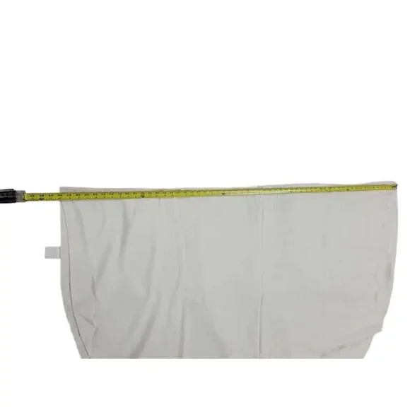 ✨ Vintage Set White Cotton Tablecloth Lot Rectangle +  Round Minimalist Decor - Picture 7 of 8